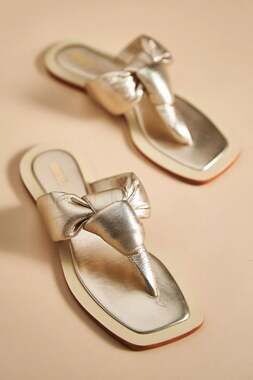 Maeve Puffy Knotted Sandals